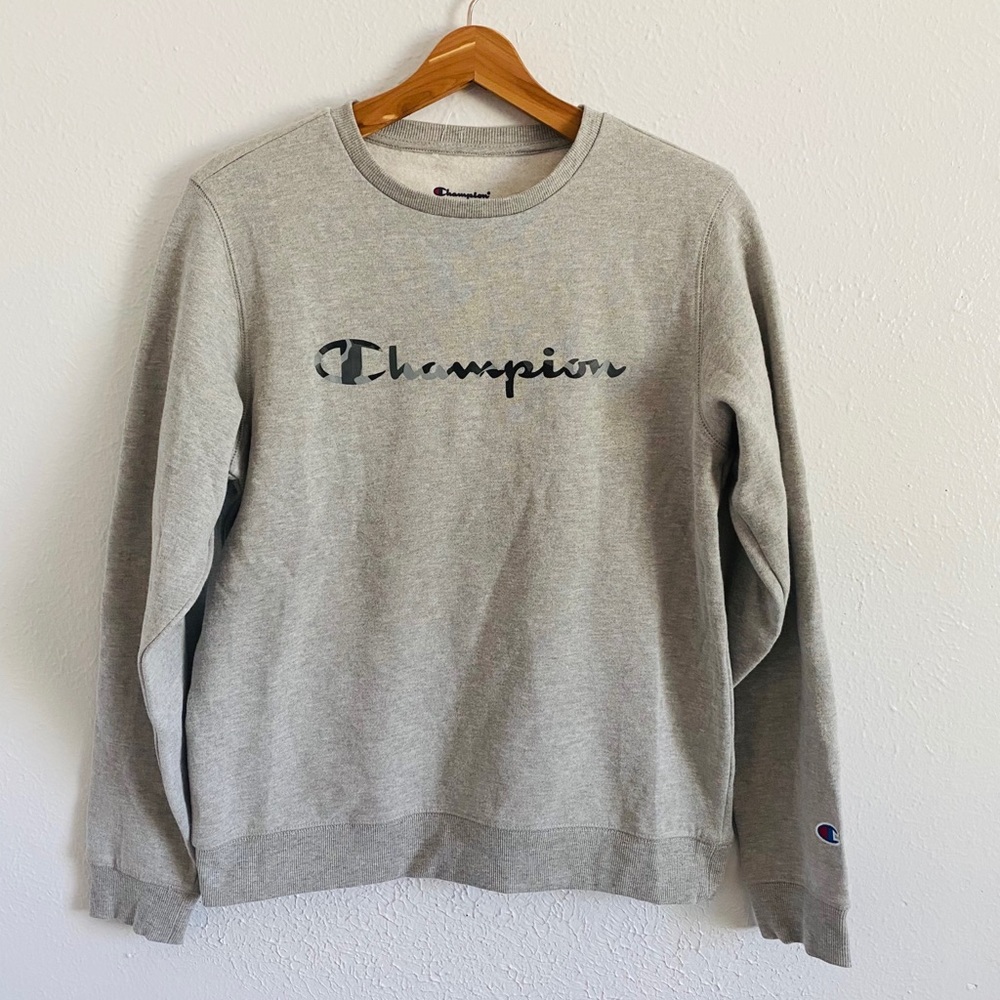 Champion Gray Sweatshirt XL